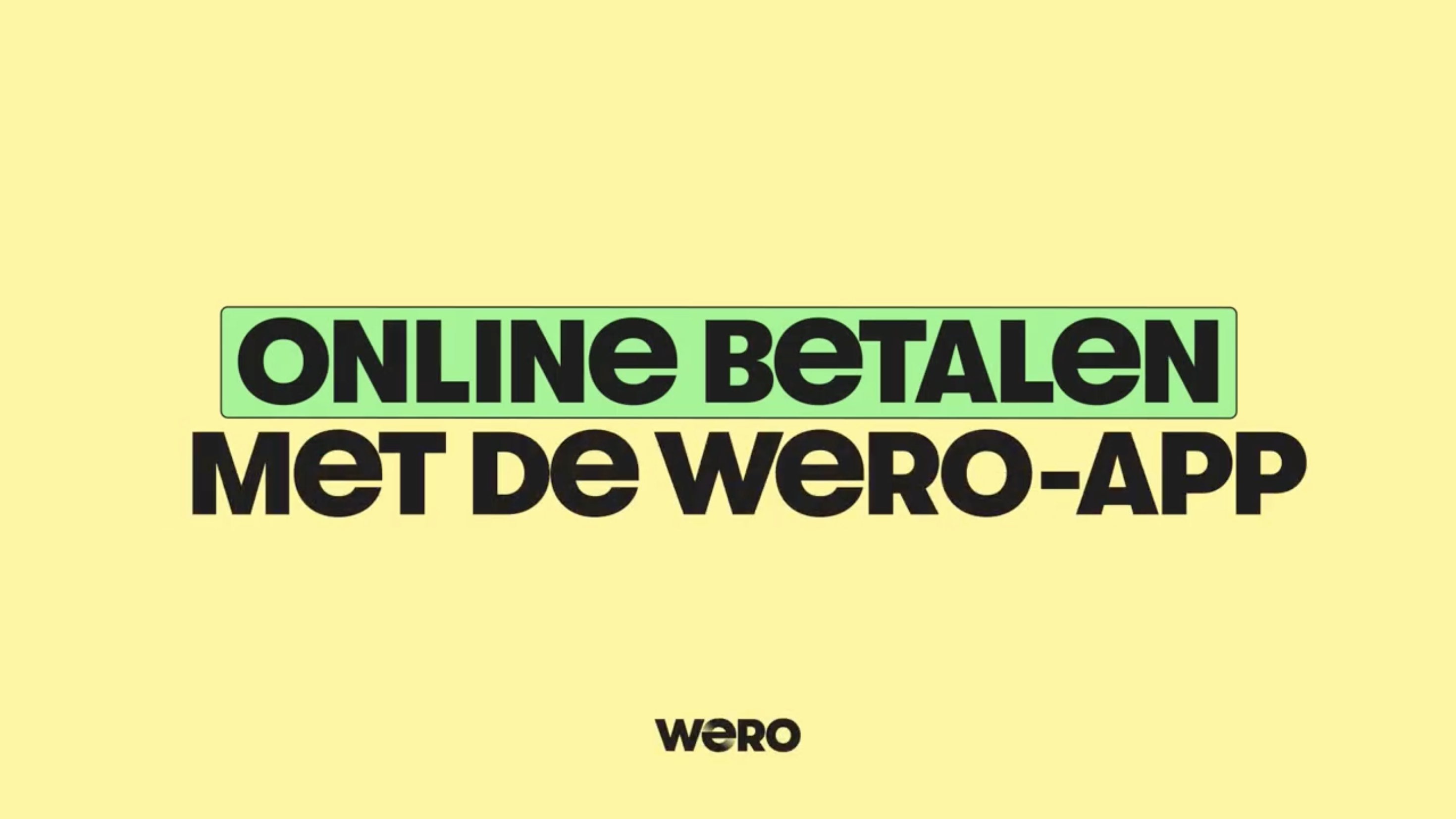 Video thumbnail: Hoe betaal je online met Wero?